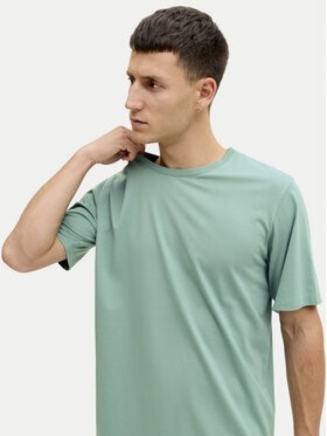 Jack & Jones T-Shirt Oragnic Basic 12156101 Zielony Regular Fit
