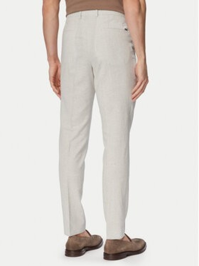 BOSS Spodnie materiałowe H-Genius-253 50561874 Szary Slim Fit