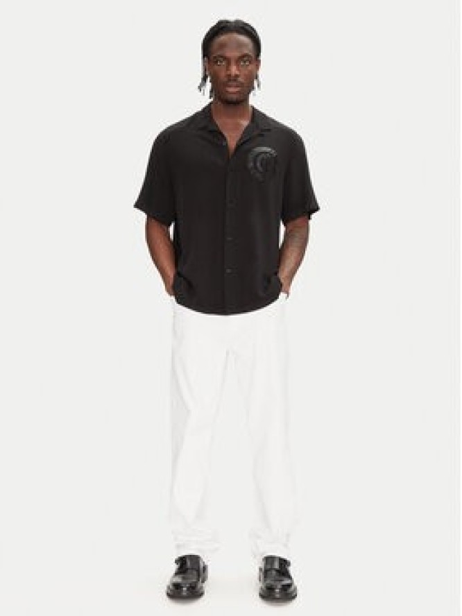 Just Cavalli Koszula 78OALY04 Czarny Regular Fit