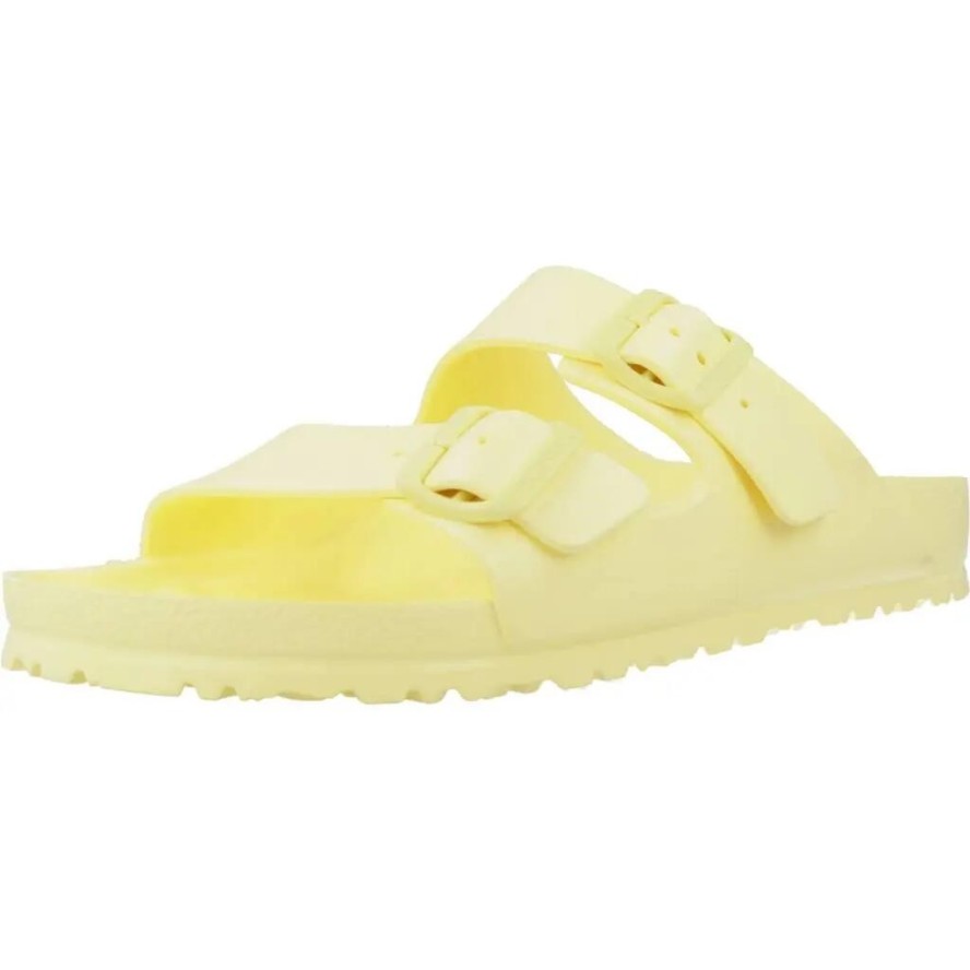 Męskie sandały Birkenstock Arizona EVA żółte regular 1022416