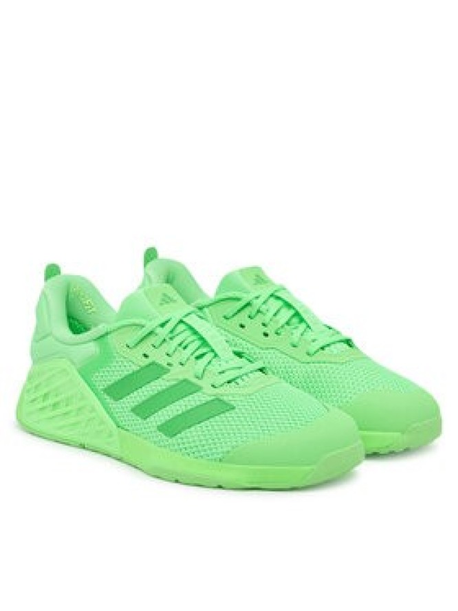 adidas Buty na siłownię Dropset 3 strength training JR1666 Zielony