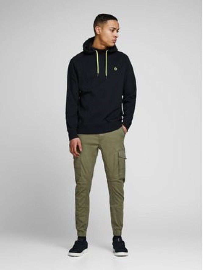 Jack & Jones Spodnie materiałowe Paul Flake 12141844 Zielony Tapered Fit