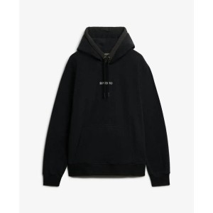 Polarowa bluza z kapturem z mikro logo Superdry