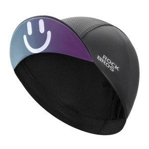 Czapka rowerowa Rockbros 18230005001 z daszkiem - czarna