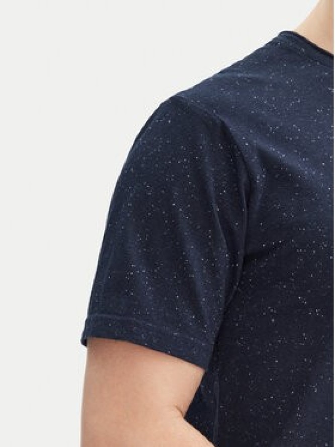 INDICODE T-Shirt Carlsin 41-121 Granatowy Regular Fit