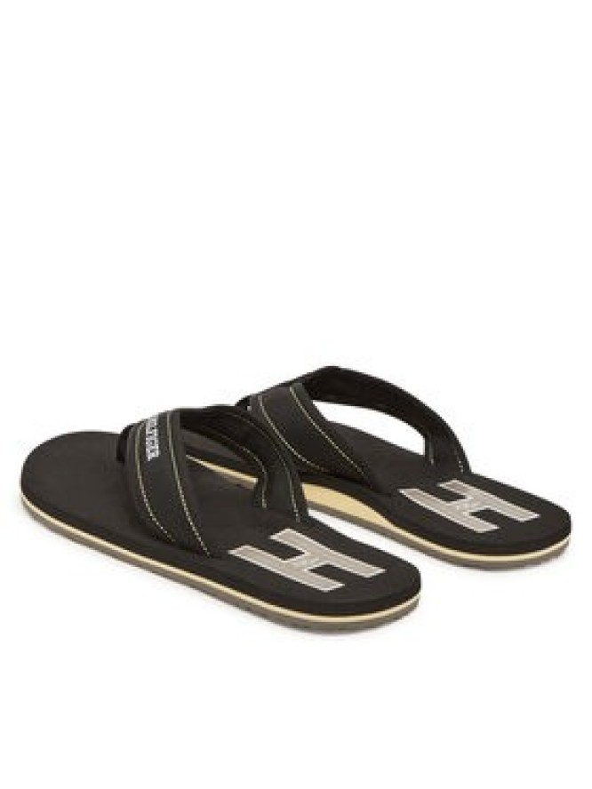 Tommy Hilfiger Japonki Hilfiger H Padded Beach Sandal FM0FM05536 Czarny