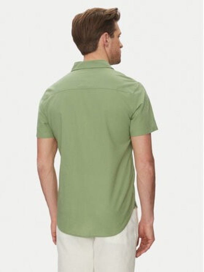 Blend Koszula 20718401 Zielony Regular Fit