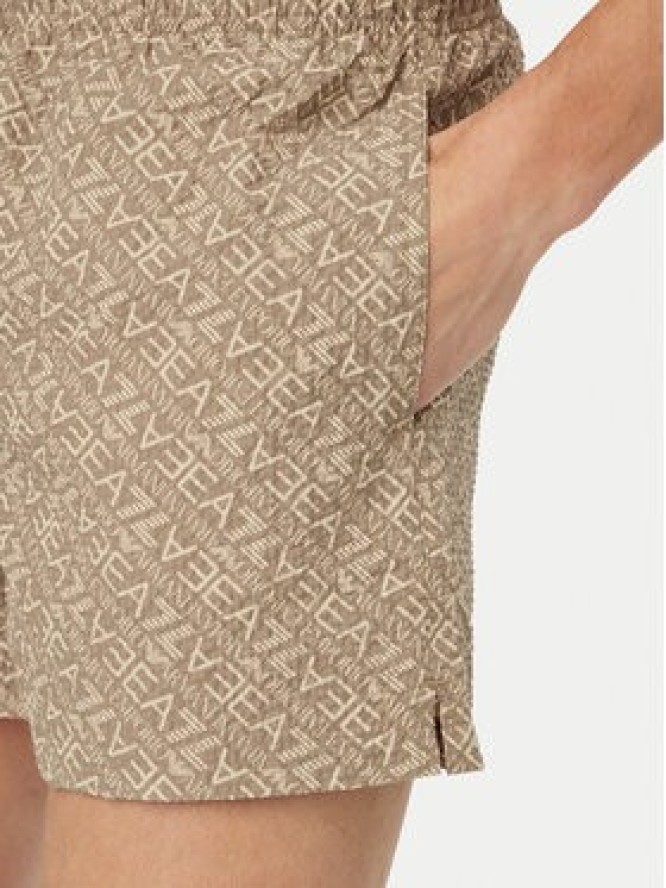 EA7 Emporio Armani Szorty kąpielowe 7M001677 AF21249 M6233 Beżowy Regular Fit