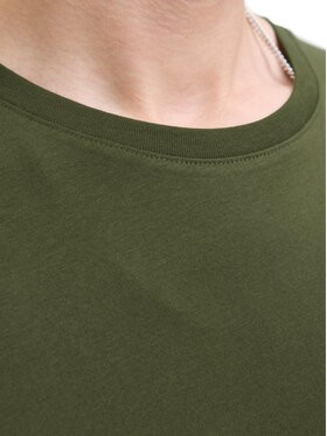 Jack & Jones T-Shirt Corp Logo 12151955 Zielony Standard Fit