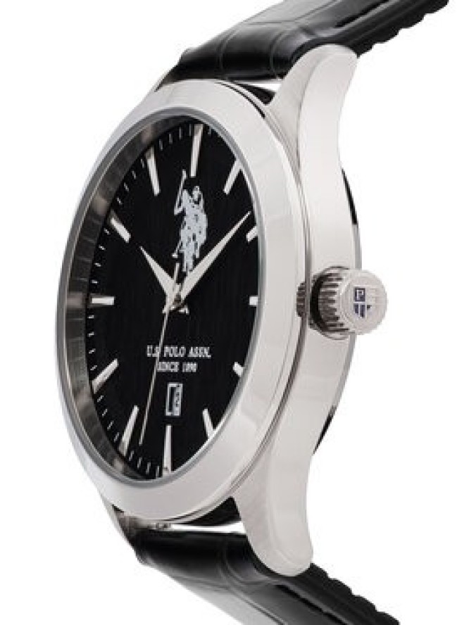 U.S. Polo Assn. Zegarek Yale USP7370BK Czarny
