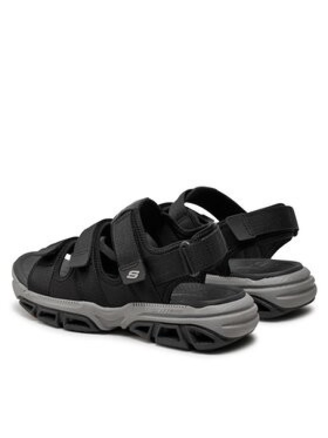 Skechers Sandały Atlan-Bodie 210444/BLK Czarny