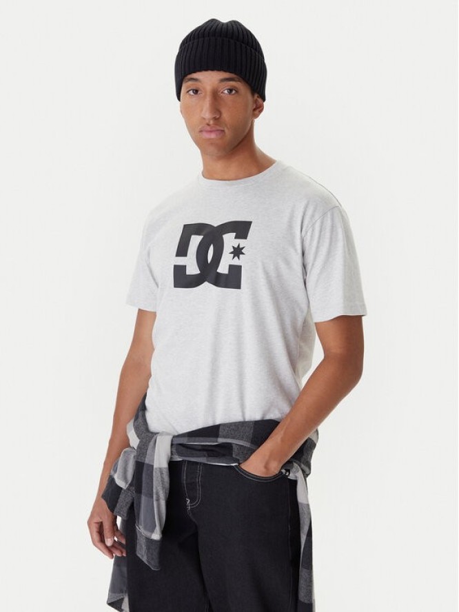 DC Shoes T-Shirt Star ADYZT05373 Szary Regular Fit
