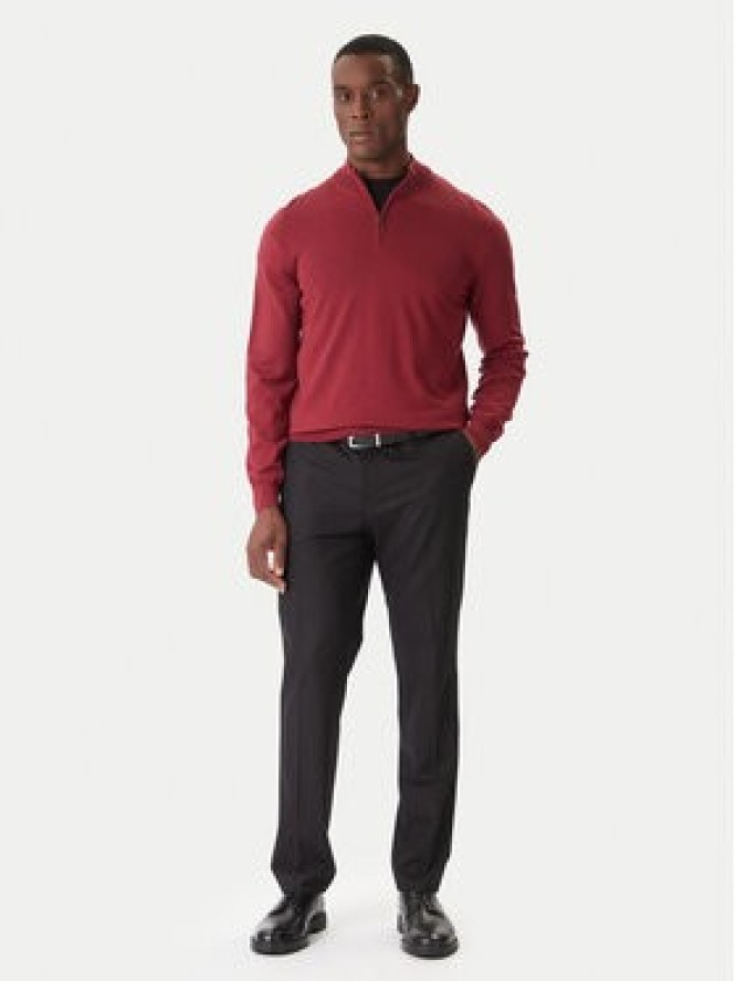 BOSS Sweter Ebenji 50528300 Czerwony Regular Fit