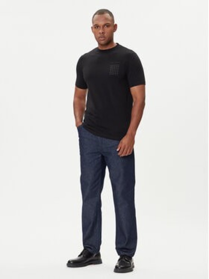 KARL LAGERFELD T-Shirt 755034 554221 Czarny Regular Fit