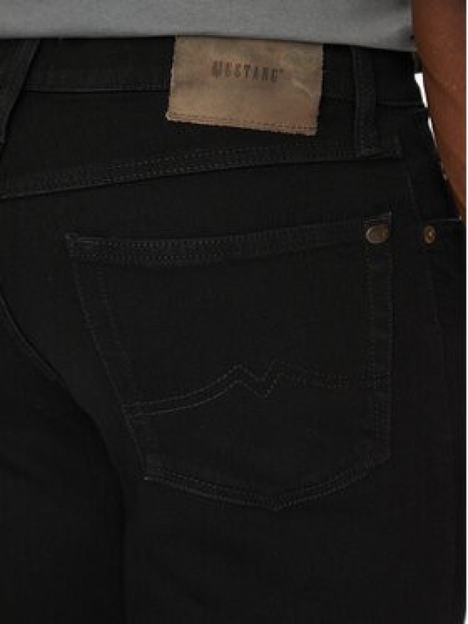 Mustang Jeansy Tramper 1006741 Czarny Straight Fit