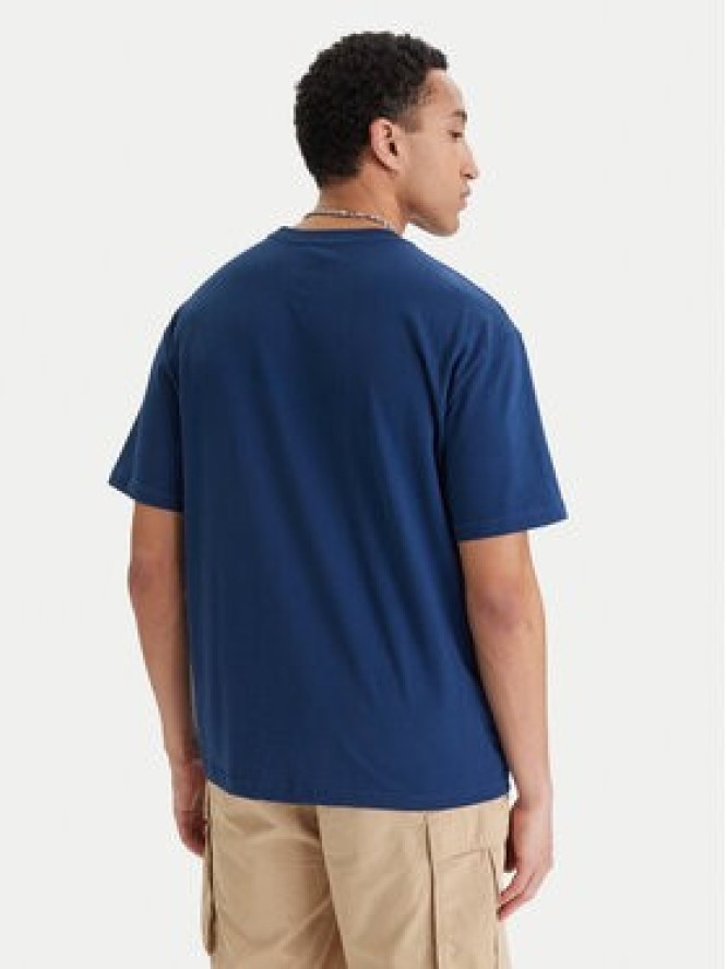 DC Shoes T-Shirt Blurry Years EDYZT04363 Granatowy Regular Fit