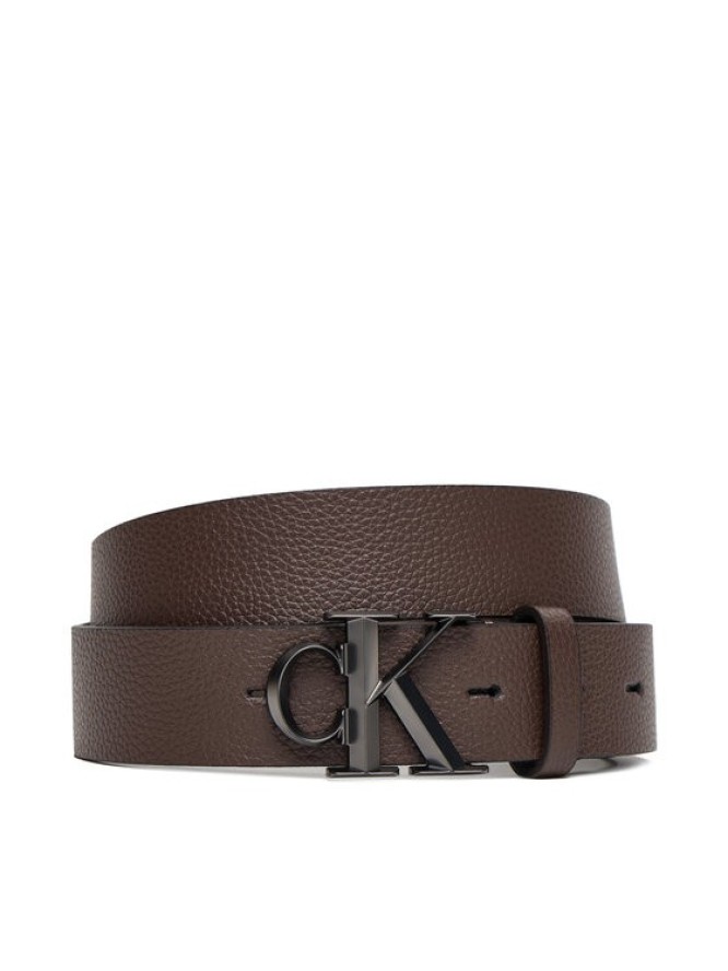 Calvin Klein Pasek Męski Ck Buckle 32Mm LV04D7022G Brązowy