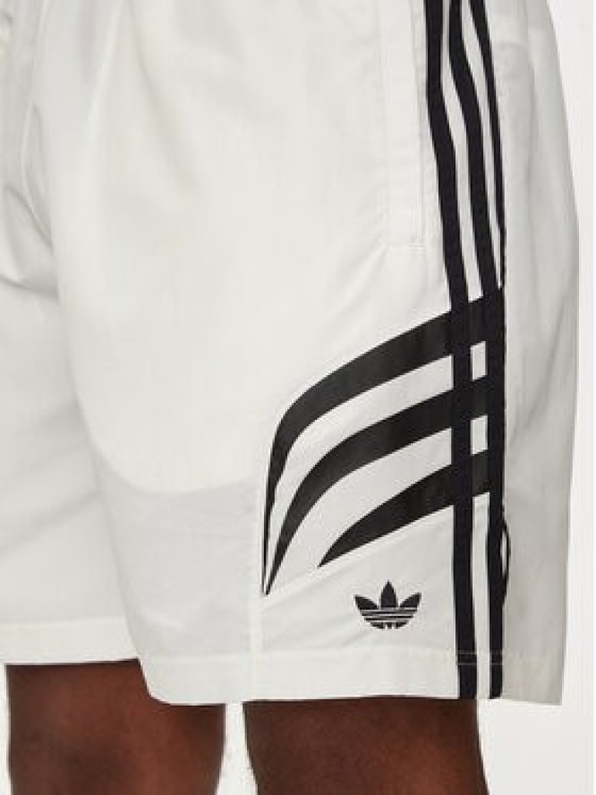 adidas Szorty sportowe Q3 Atlanta IX6729 Biały Regular Fit