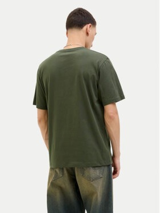 Jack & Jones T-Shirt Logo 12279535 Zielony Standard Fit