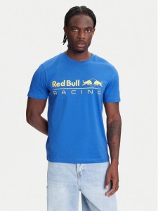 Pepe Jeans T-Shirt Red Bull Racing Logo RM500016 Niebieski Regular Fit