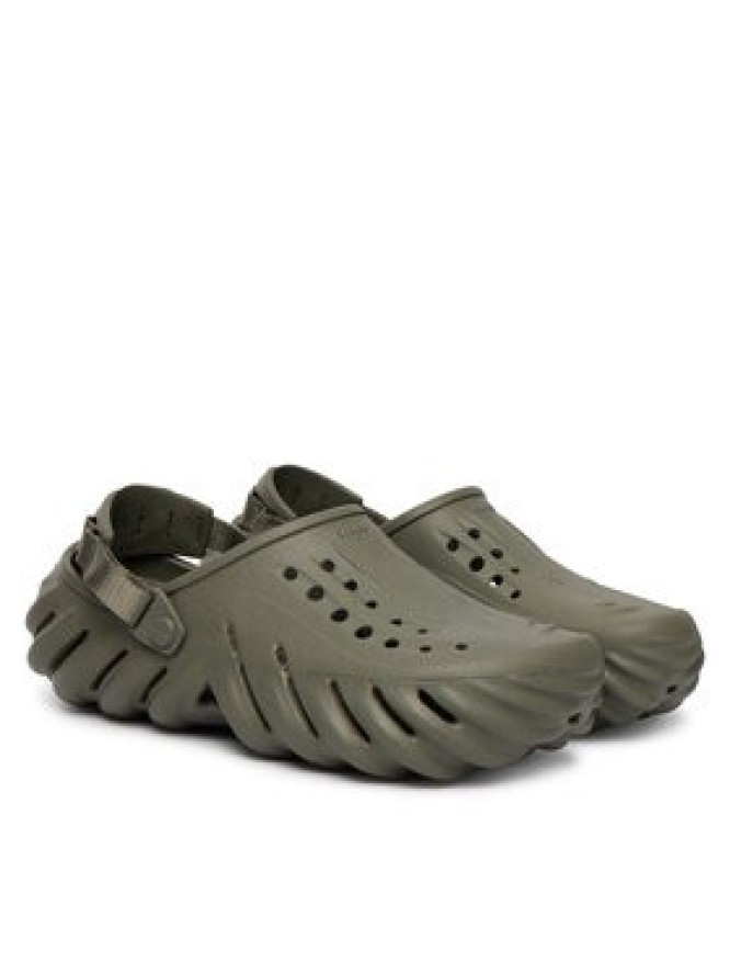 Crocs Klapki Echo Clog 207937 Zielony