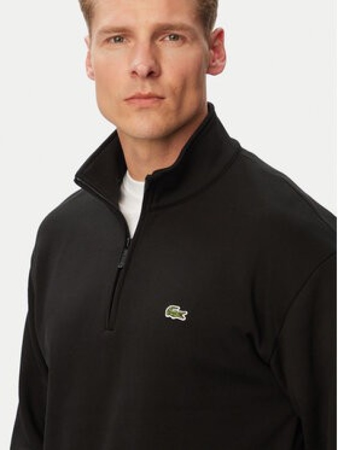 Lacoste Bluza SH8866 Czarny Regular Fit