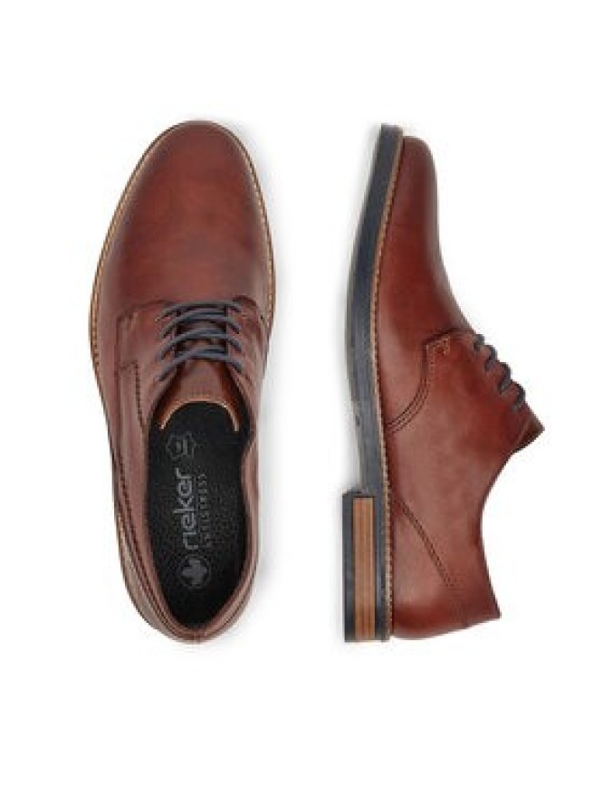 Rieker Półbuty 13519-24 Brązowy