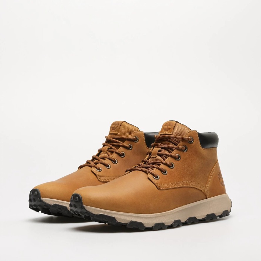 Timberland Winsor Park MID LACE UP SNEAKER WHEAT Sneakersy męskie
