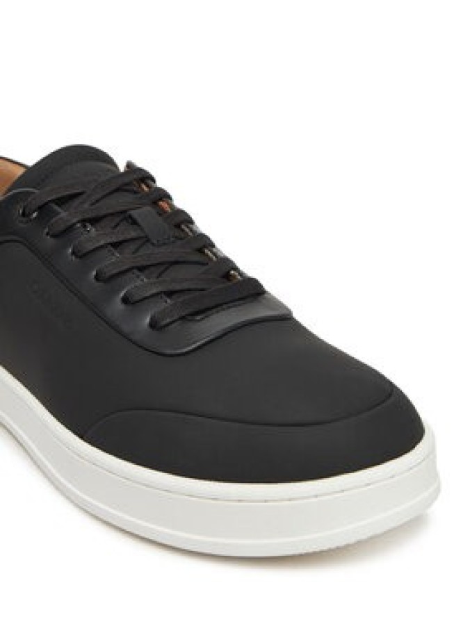 Calvin Klein Sneakersy Low Top Lace Up Oxford Rubb Lth HM0HM01708 Czarny