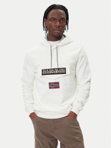 Napapijri Bluza Burgee Wint 4 NP0A892T Beżowy Regular Fit