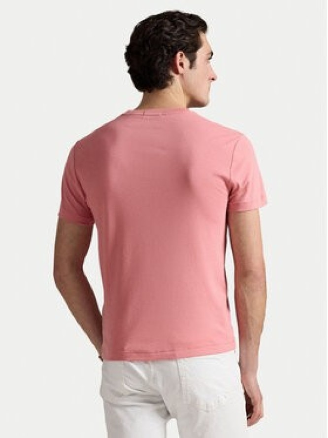 Polo Ralph Lauren T-Shirt 710740727096 Różowy Custom Slim Fit