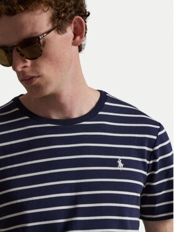 Polo Ralph Lauren T-Shirt 710B16648001 Granatowy Regular Fit