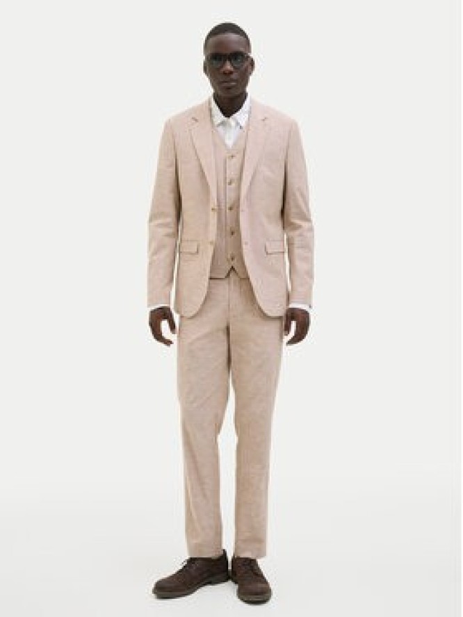 Jack & Jones Chinosy Riviera 12228724 Beżowy Slim Fit