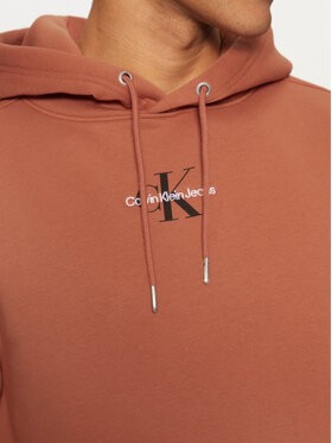 Calvin Klein Jeans Bluza J30J323749 Brązowy Regular Fit