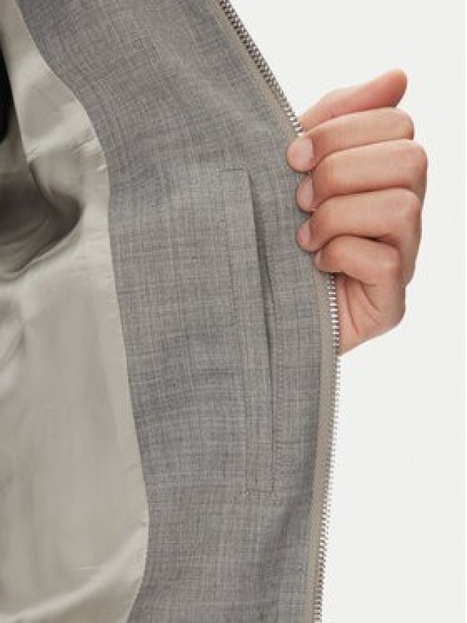 Liu Jo Kurtka przejściowa QA5089 T3991 Szary Regular Fit