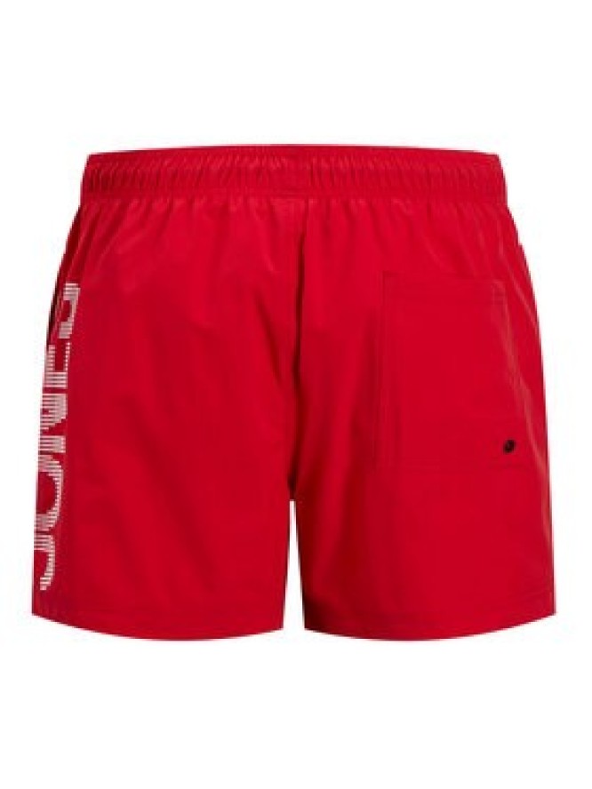 Jack & Jones Szorty kąpielowe Maui 12275129 Czerwony Regular Fit