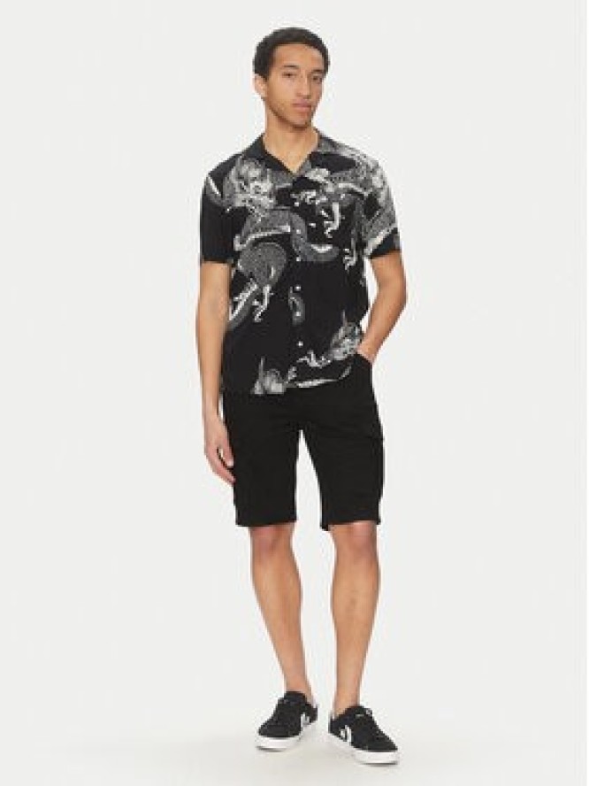 Blend Szorty jeansowe 20718127 Czarny Regular Fit