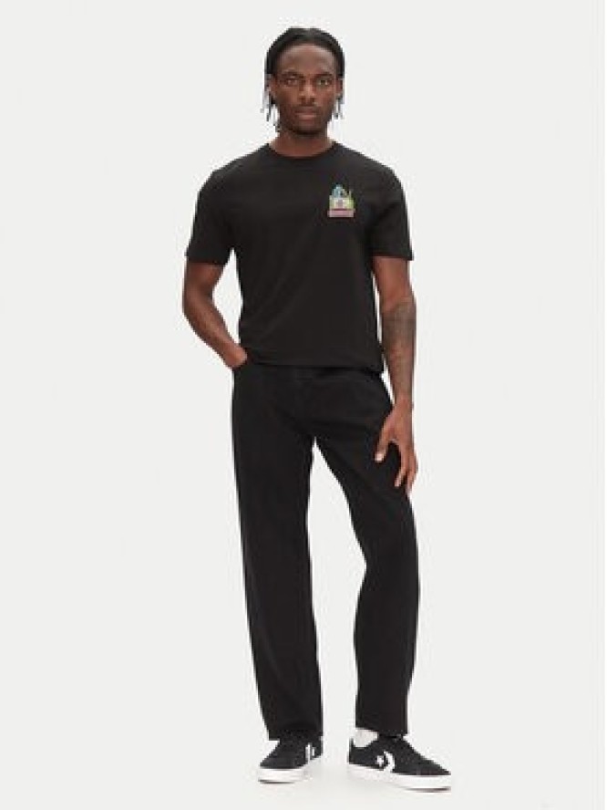 Volcom T-Shirt Catv A3512552 Czarny Classic Fit