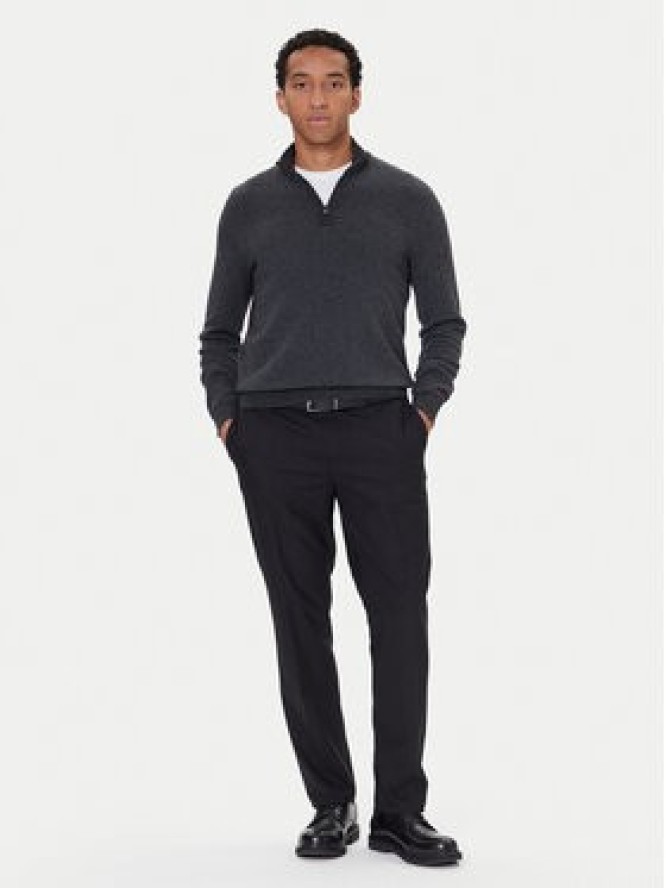 BOSS Sweter H-Hettore 50549976 Czarny Regular Fit