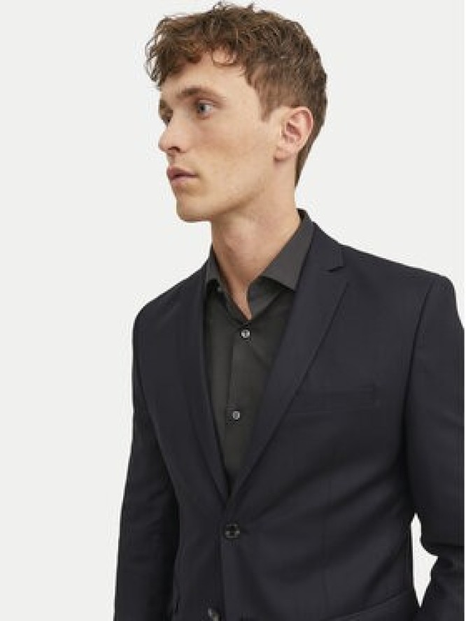 Jack & Jones Marynarka Solaris 12141107 Czarny Slim Fit