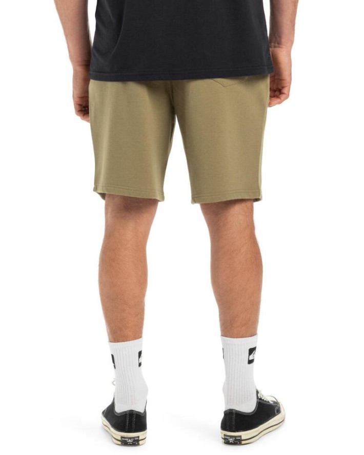 Spodenki z elastyczną talią dla Mężczyzn SALT WATER Beżowy