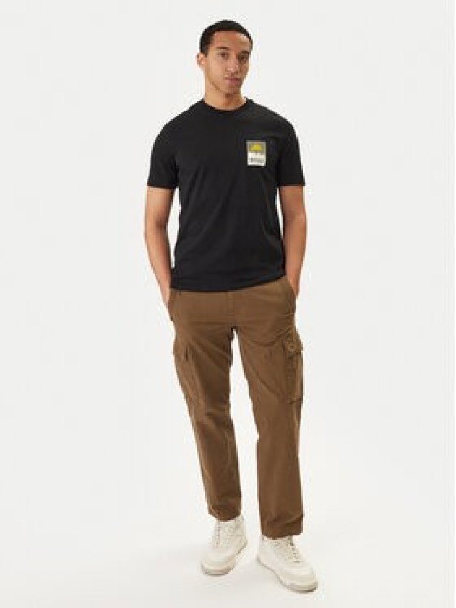 BOSS T-Shirt Plain 50556023 Czarny Regular Fit