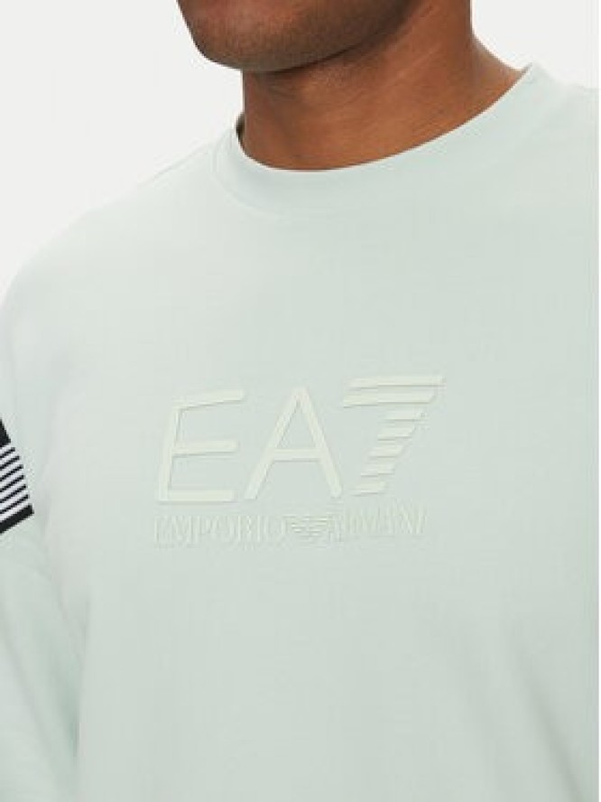 EA7 Emporio Armani Bluza 7M000272 AF12451 U9060 Niebieski Regular Fit