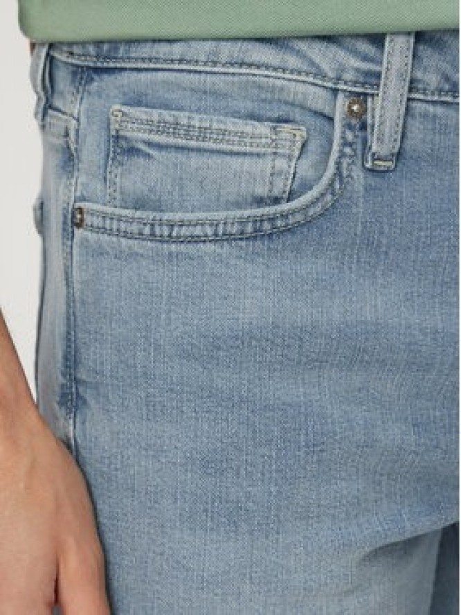 Guess Jeansy M6GAS2 D1118 Niebieski jasny Slim Tapered Fit