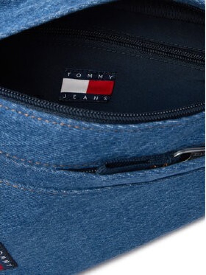 Tommy Jeans Plecak Tjm Utility Denim Sling Bag AM0AM14051 Niebieski