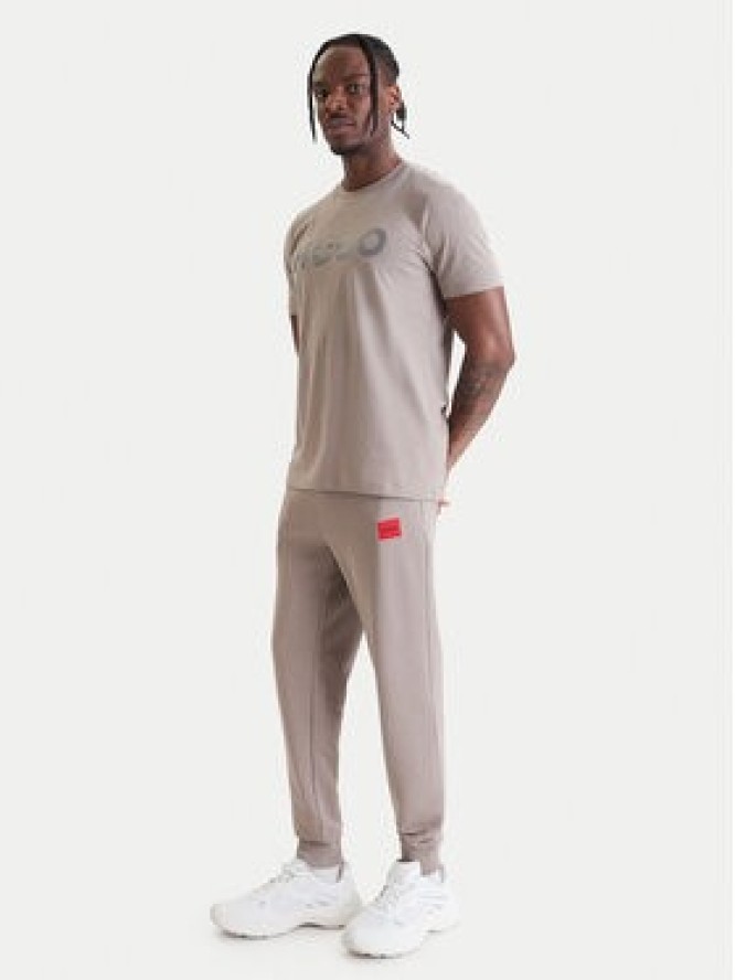 HUGO Spodnie dresowe Doak212 50447963 Brązowy Regular Fit