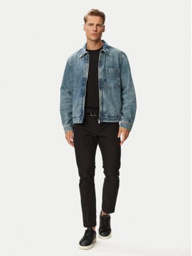 BOSS Kurtka jeansowa Luney BO 50566465 Niebieski Regular Fit