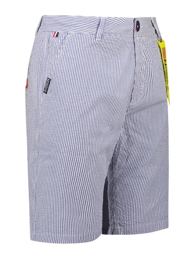 Geographical Norway Bermudy "Porto" w kolorze niebieskim rozmiar: S