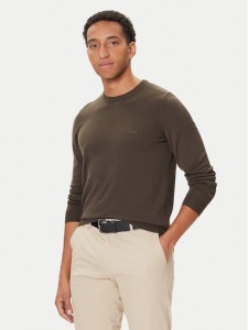 BOSS Sweter Botto-L 50476364 Zielony Regular Fit