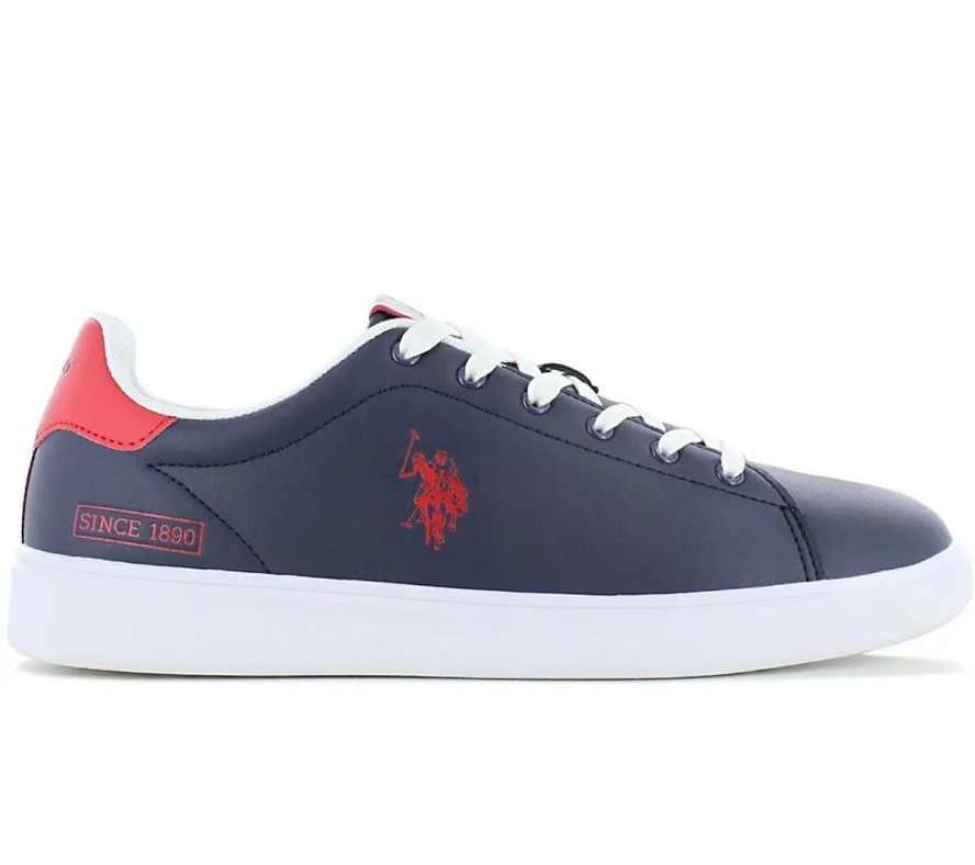 Męskie - U.S. Polo Assn. Byron - Byron001-Dbl-Red10 - Niebieski